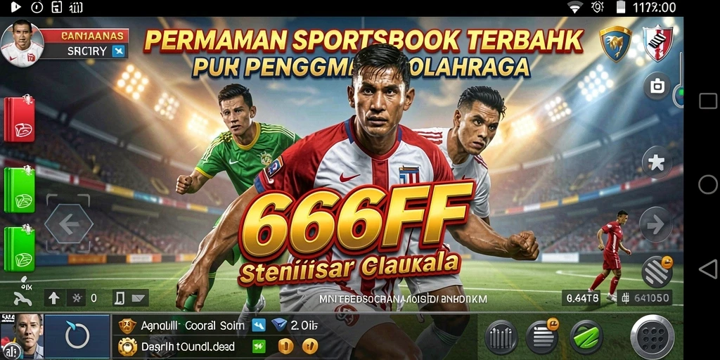 Tampilan utama aplikasi 666FF dengan berbagai pilihan taruhan.