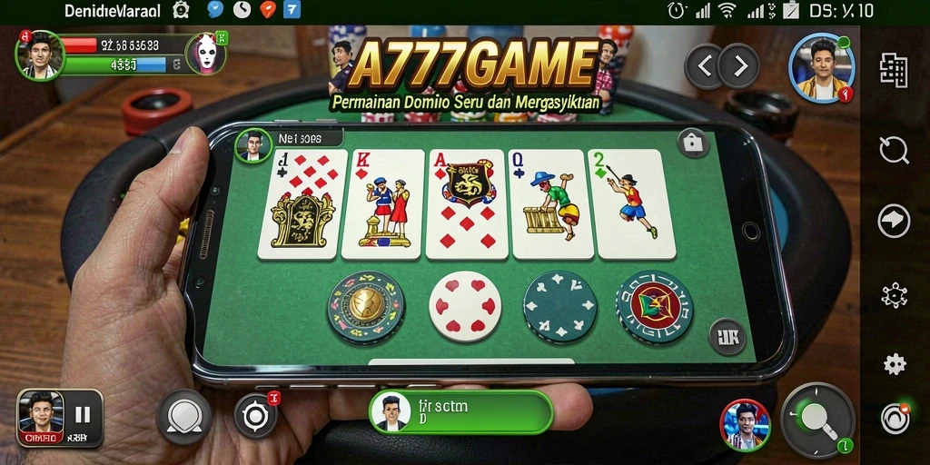Tampilan gameplay A777GAME yang seru dan interaktif.
