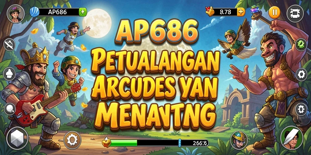 Gameplay AP686 yang penuh aksi dan tantangan seru.