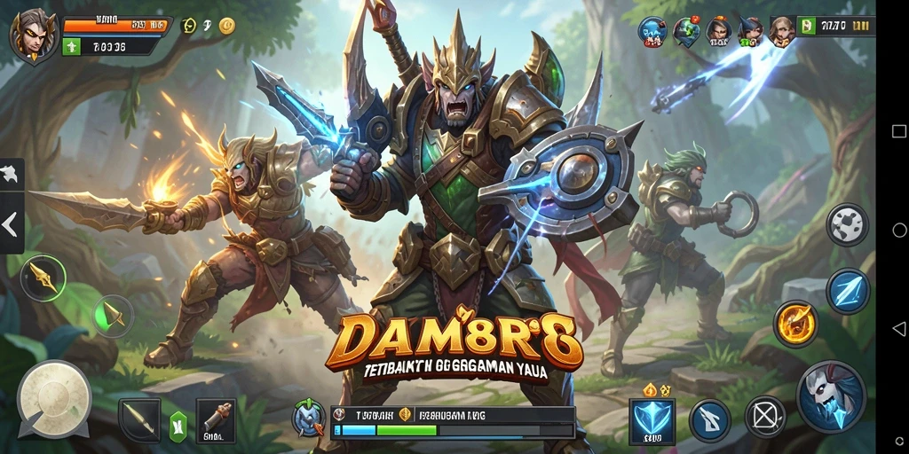 Tampilan gameplay intens di <strong>DAM88</strong> dengan aksi pertempuran mendebarkan.
