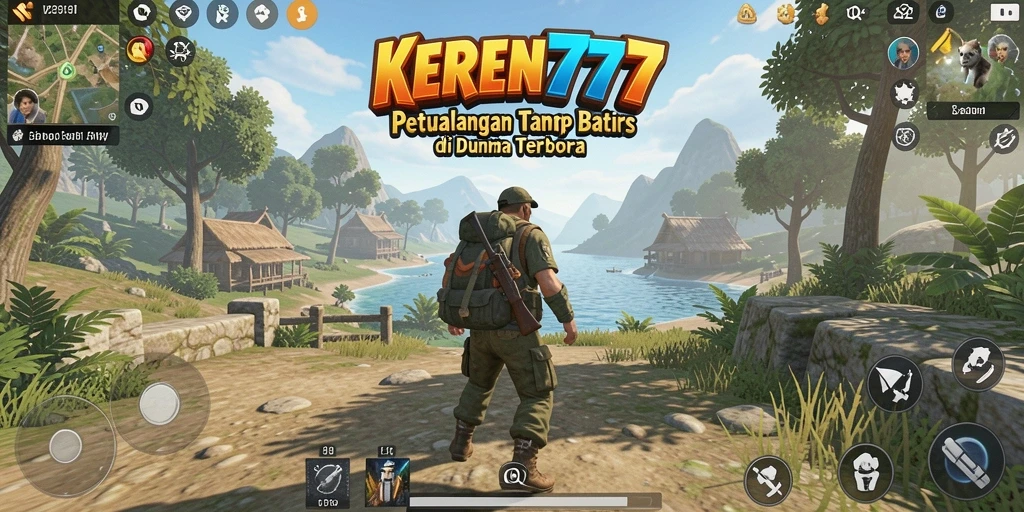 Tampilan gameplay yang memukau dari <strong>KEREN777</strong> di dunia terbuka.