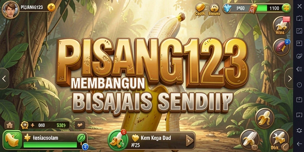 Screenshot utama PISANG123 menampilkan pengalaman gameplay Tycoon yang seru.