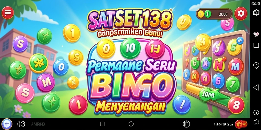 Tampilan screenshot utama SATSET138 menampilkan gameplay Bingo yang mengasyikkan.